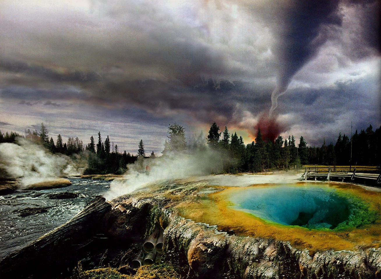 Oliver Wasow, Yellowstone
1997, Archival inkjet